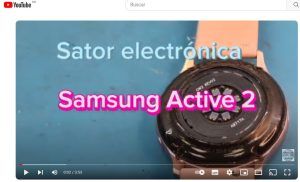 YouTube Reparación de Reloj Samsung Active 2
